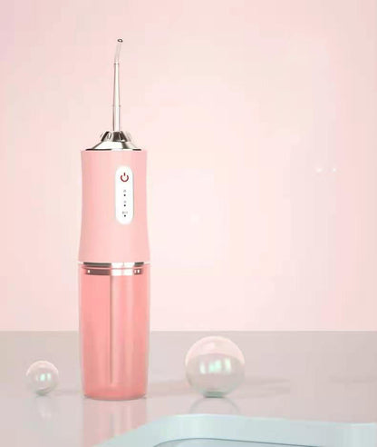 3-Mode USB Rechargeable Oral Irrigator – Portable 240ml Dental Water Flosser and Teeth Cleaner