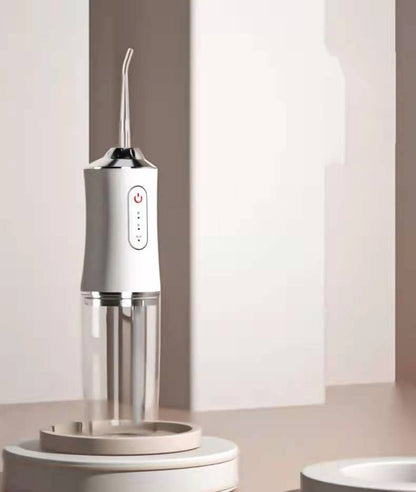 3-Mode USB Rechargeable Oral Irrigator – Portable 240ml Dental Water Flosser and Teeth Cleaner
